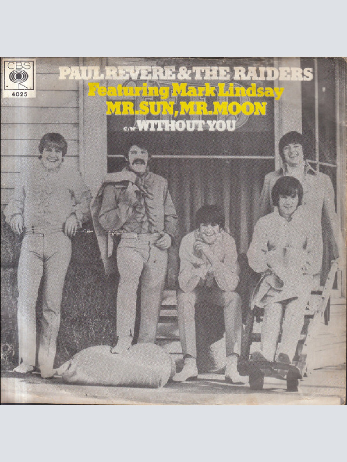 Vinyl / Paul Revere & The Raiders Featuring Mark Lindsay - Mr. Sun, Mr. Moon / Without You