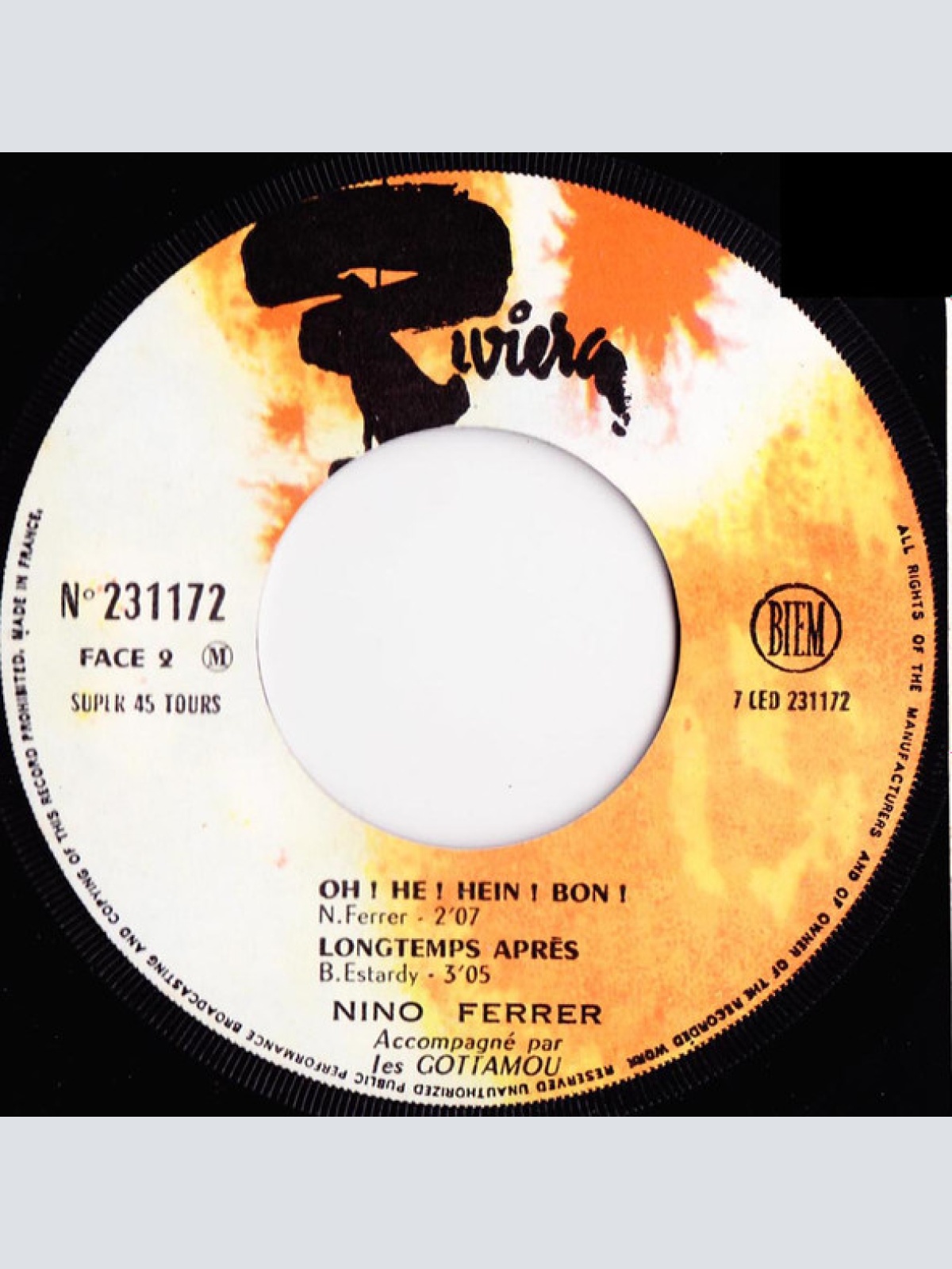 Vinyl / Nino Ferrer - Alexandre