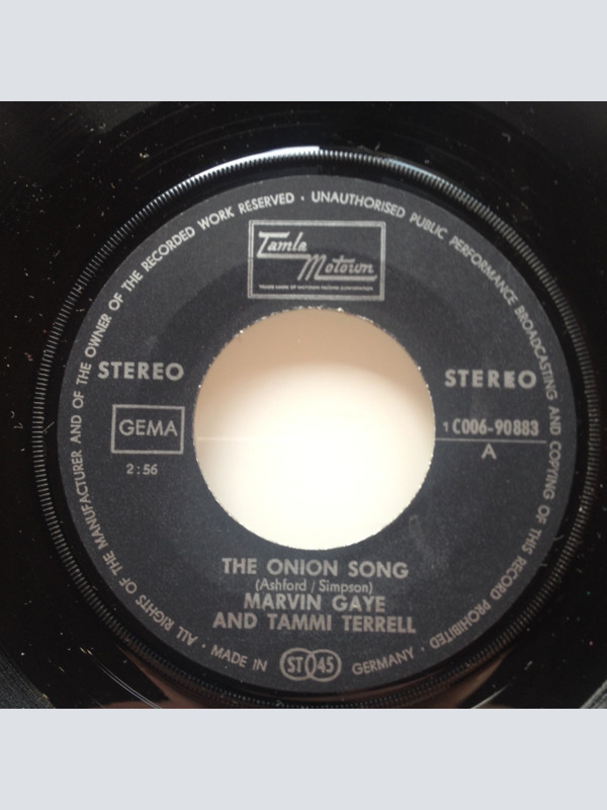 Vinyl / Marvin Gaye & Tammi Terrell - The Onion Song