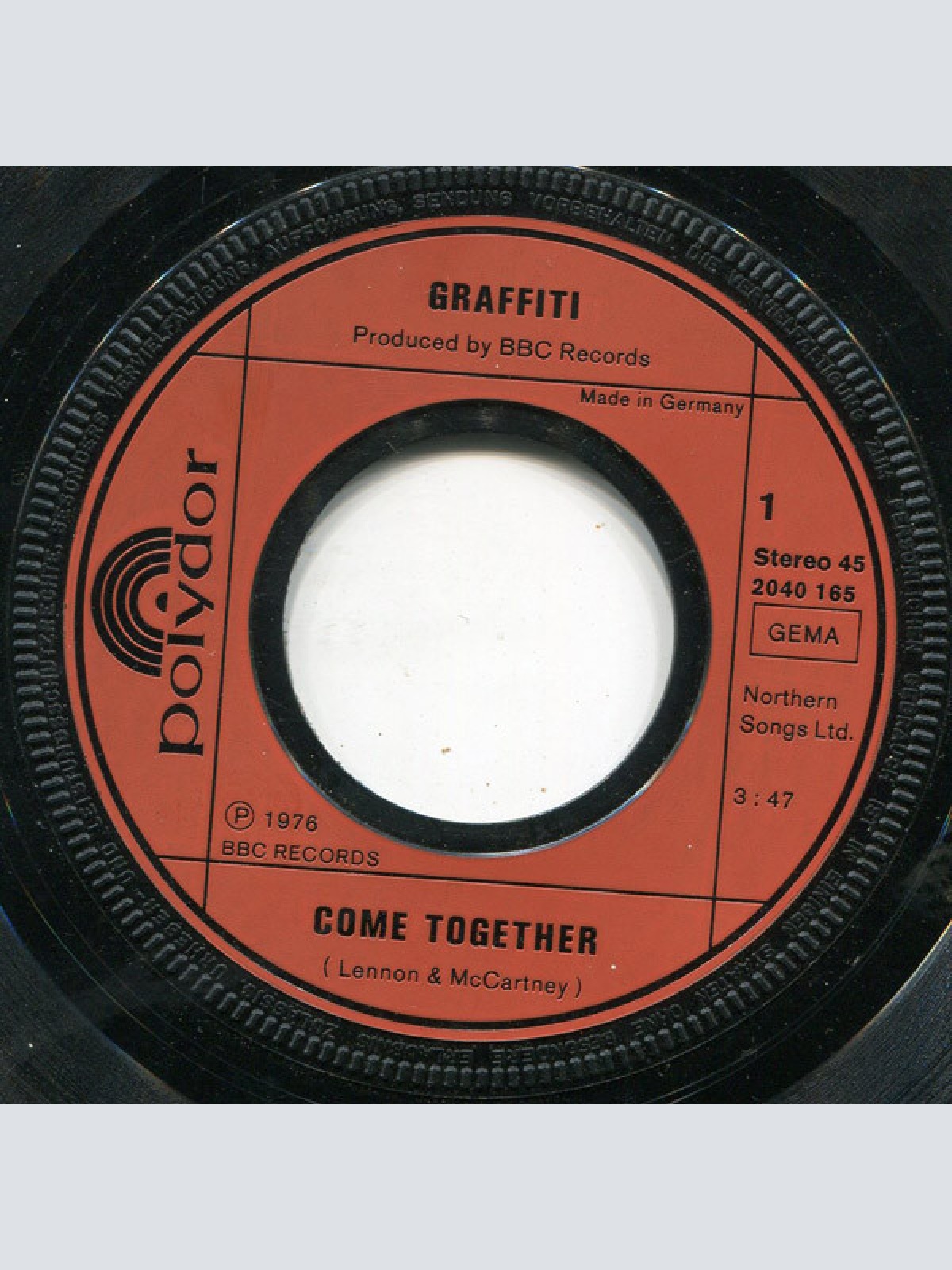 Vinyl / Graffiti (5) - Come Together