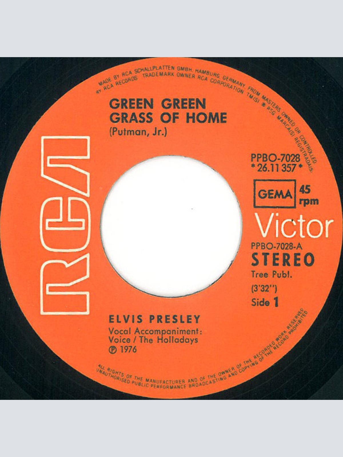 Vinyl / Elvis* - Green Green Grass Of Home