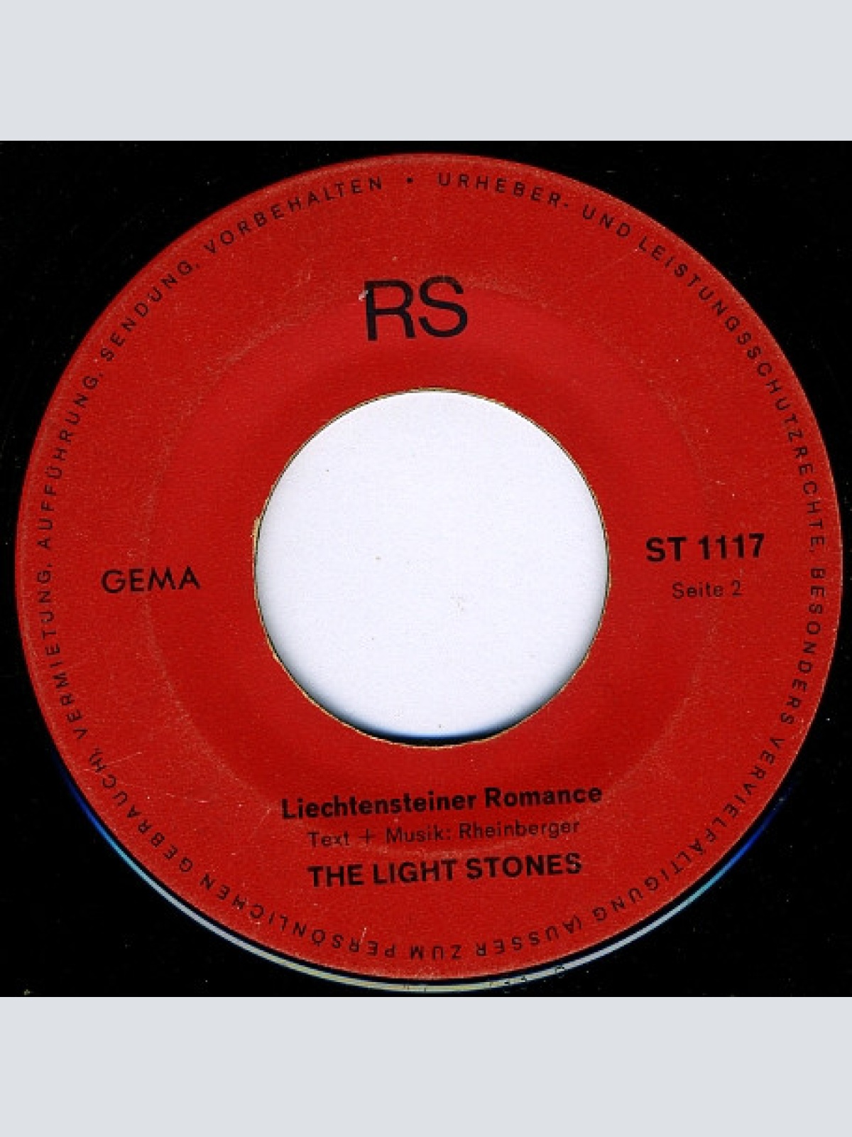 Vinyl / The Light Stones - Liechtensteiner Polka
