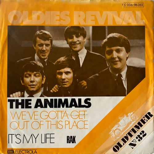 Vinyl / The Animals - We've Gotta Get Out Of This Place