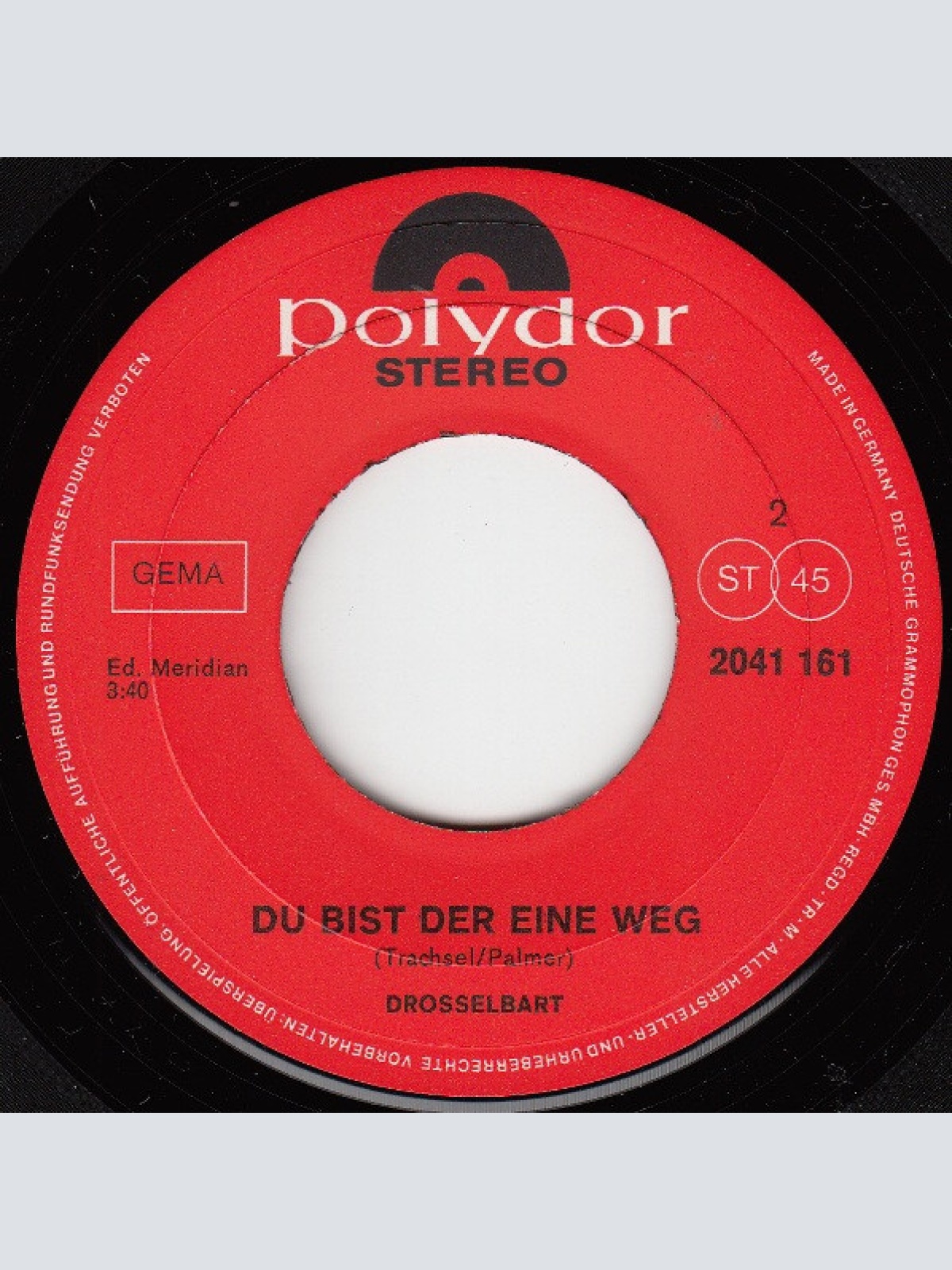 Vinyl / Drosselbart - Jemima / Du Bist Der Eine Weg