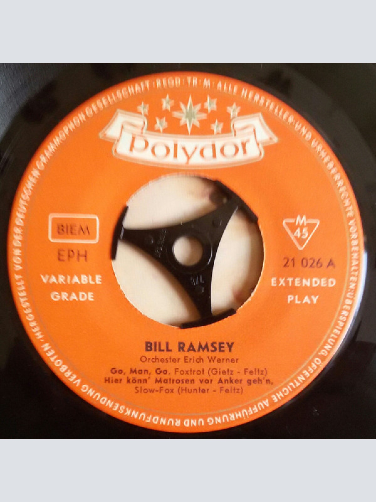 Vinyl / Bill Ramsey - Go, Man, Go