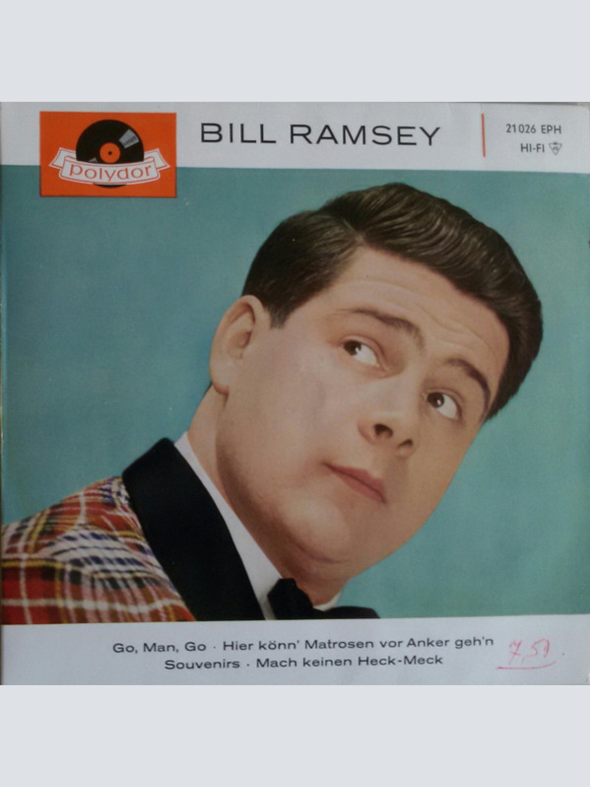 Vinyl / Bill Ramsey - Go, Man, Go