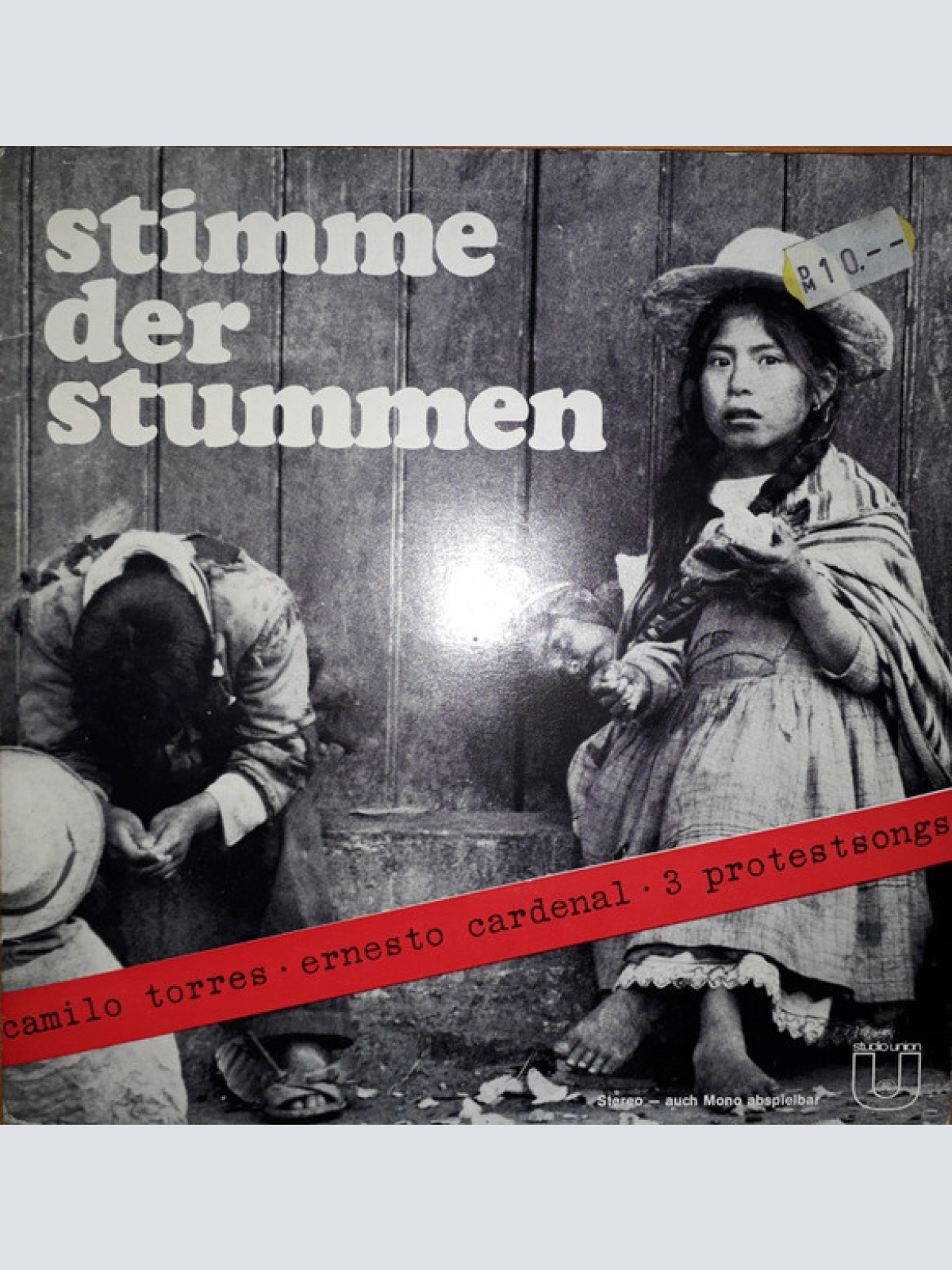 Vinyl / Herbert Schaal - Stimme Der Stummen - Camilo Torres, Ernesto Cardenal, 3 Protestsongs
