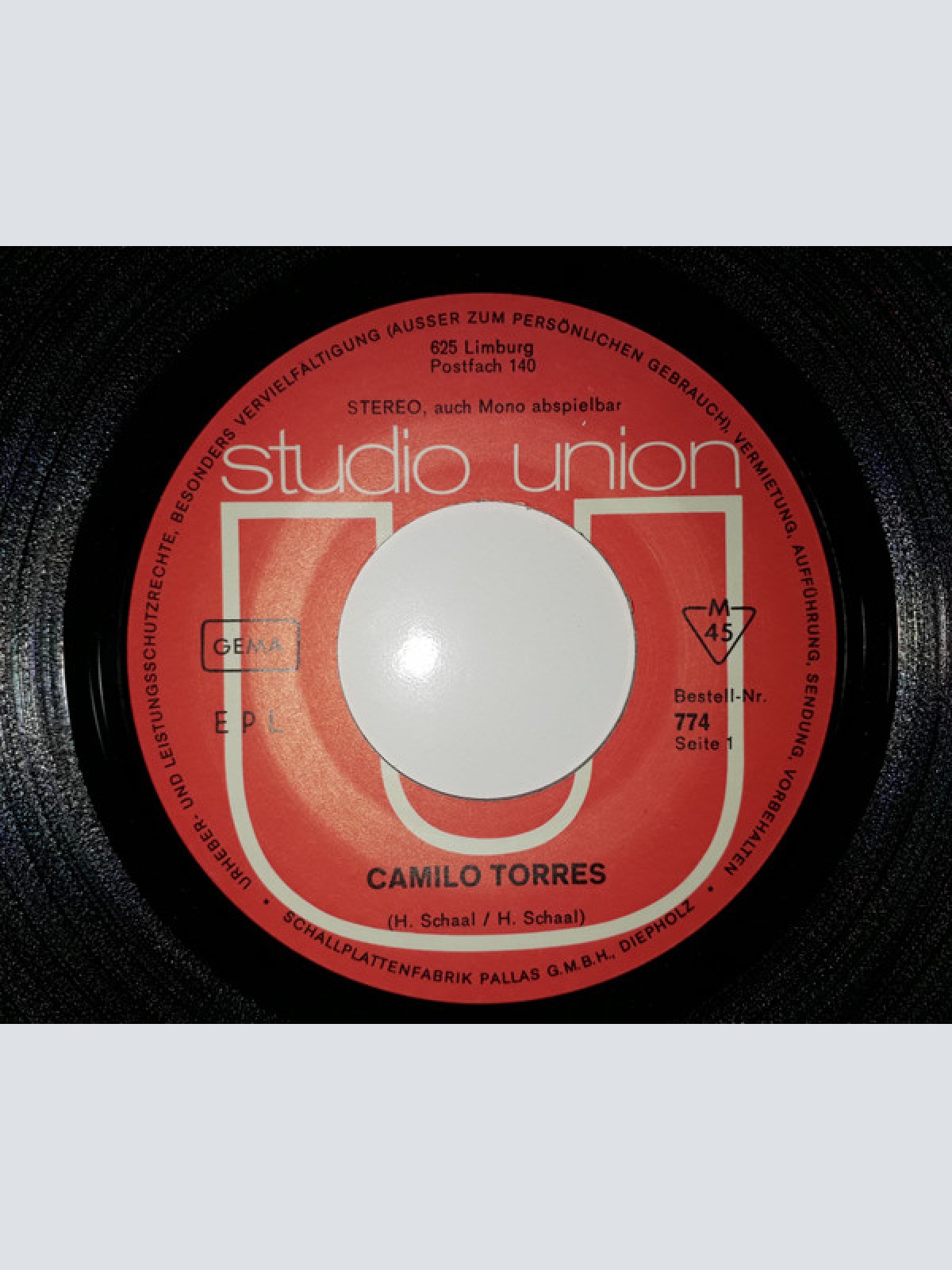 Vinyl / Herbert Schaal - Stimme Der Stummen - Camilo Torres, Ernesto Cardenal, 3 Protestsongs