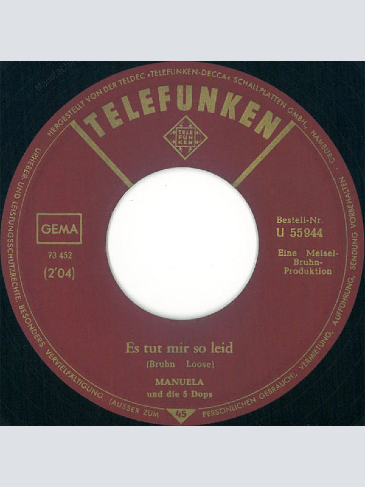 Vinyl / Manuela (5) Und Die 5 Dops - Dumme Sterben Niemals Aus