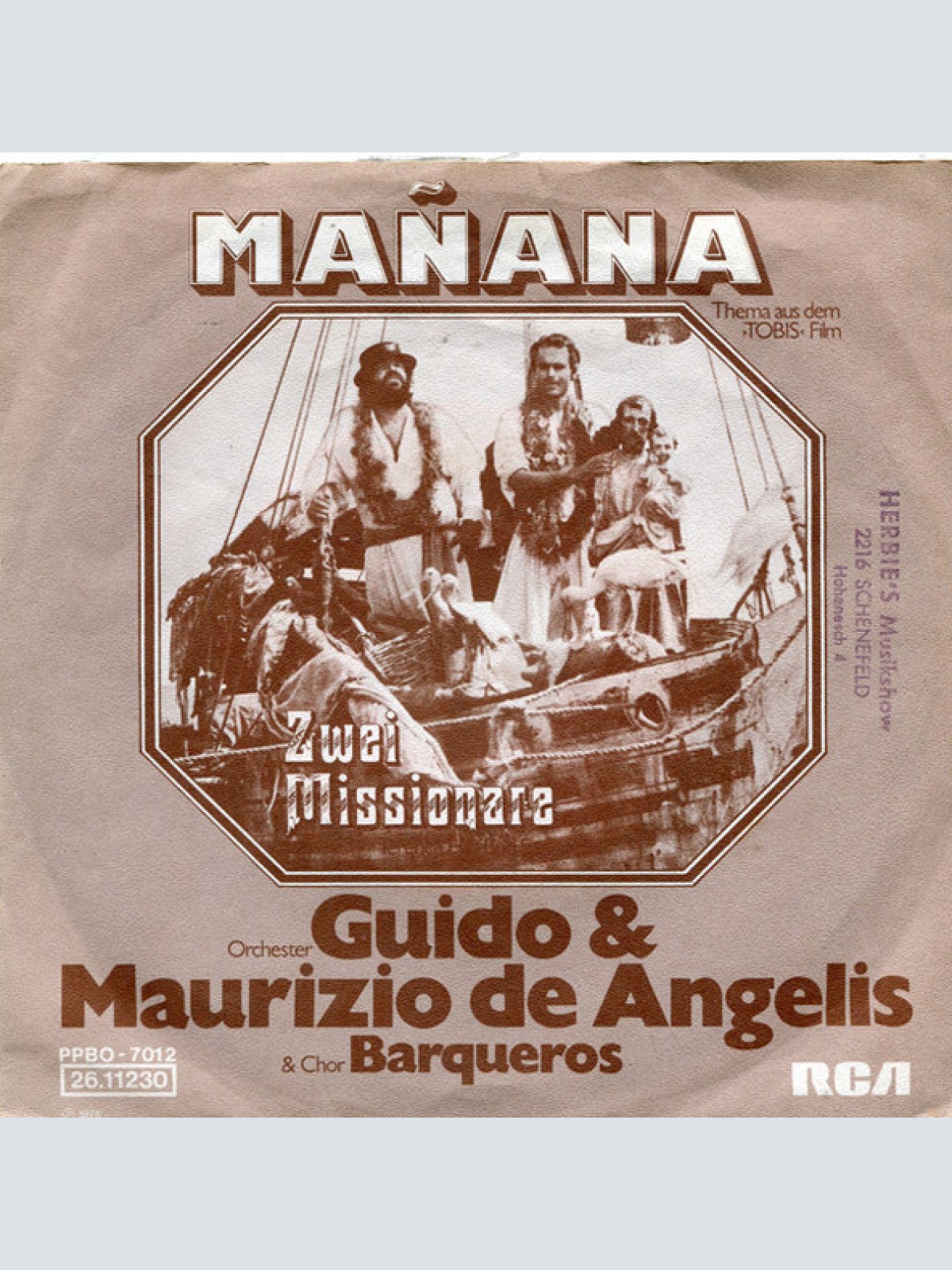 Vinyl / Orchester Guido & Maurizio De Angelis* & Chor Barqueros* - Mañana