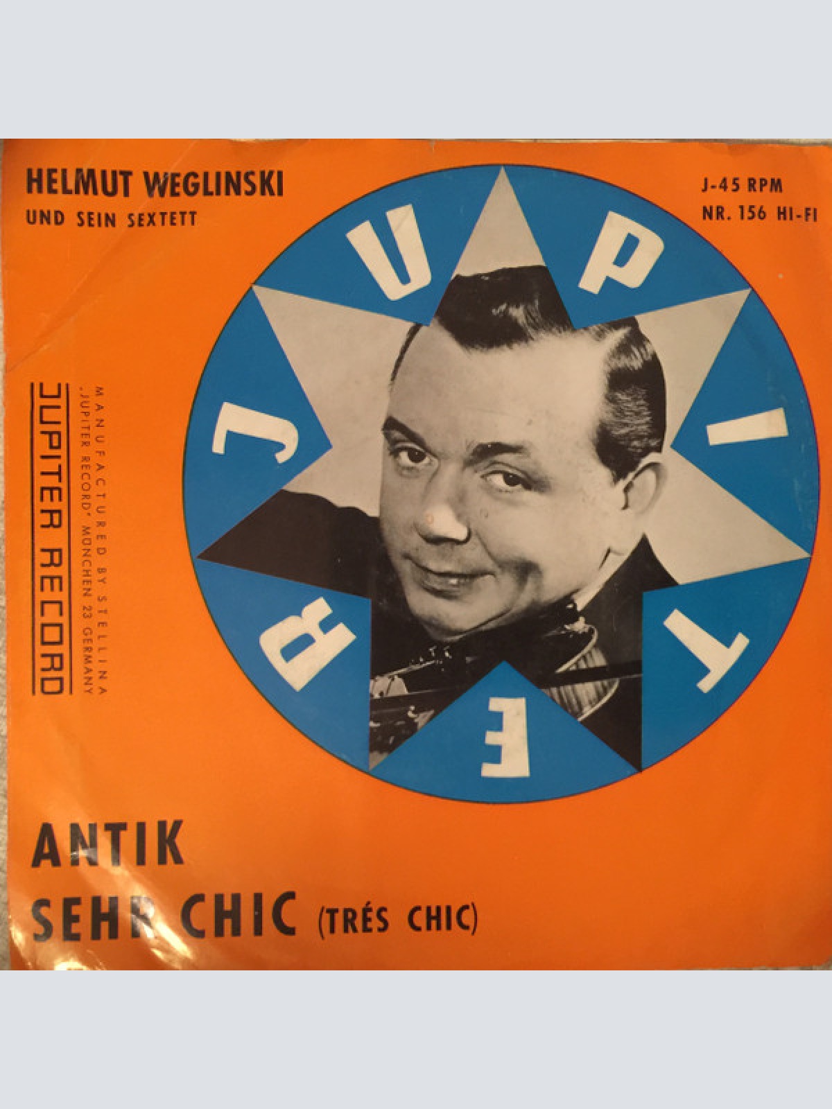 Vinyl / Helmut Weglinski Und Sein Sextett* - Antik / Sehr Chic (Trés Chic)