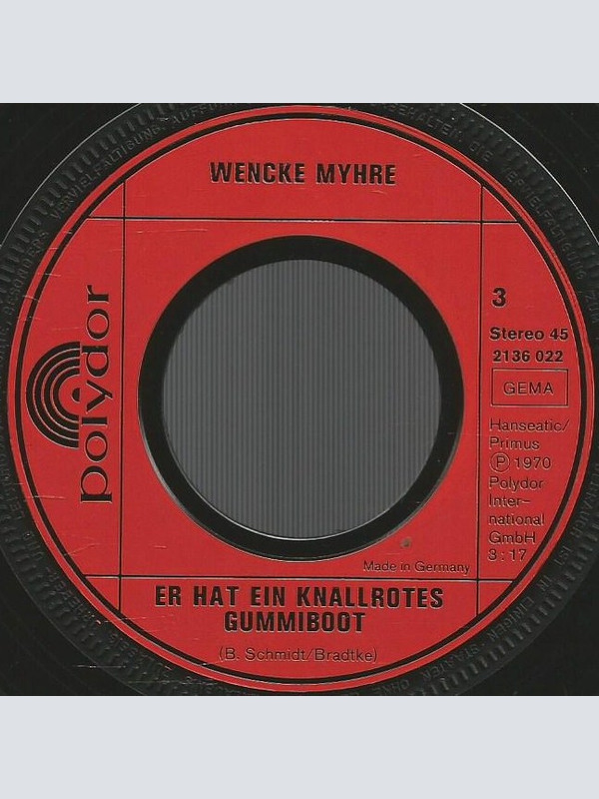 Vinyl / Wencke Myhre - Die Grossen Vier Von Wencke Myhre