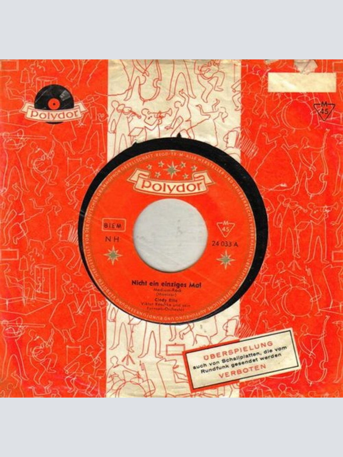 Vinyl / Cindy Ellis - Nicht Ein Einziges Mal