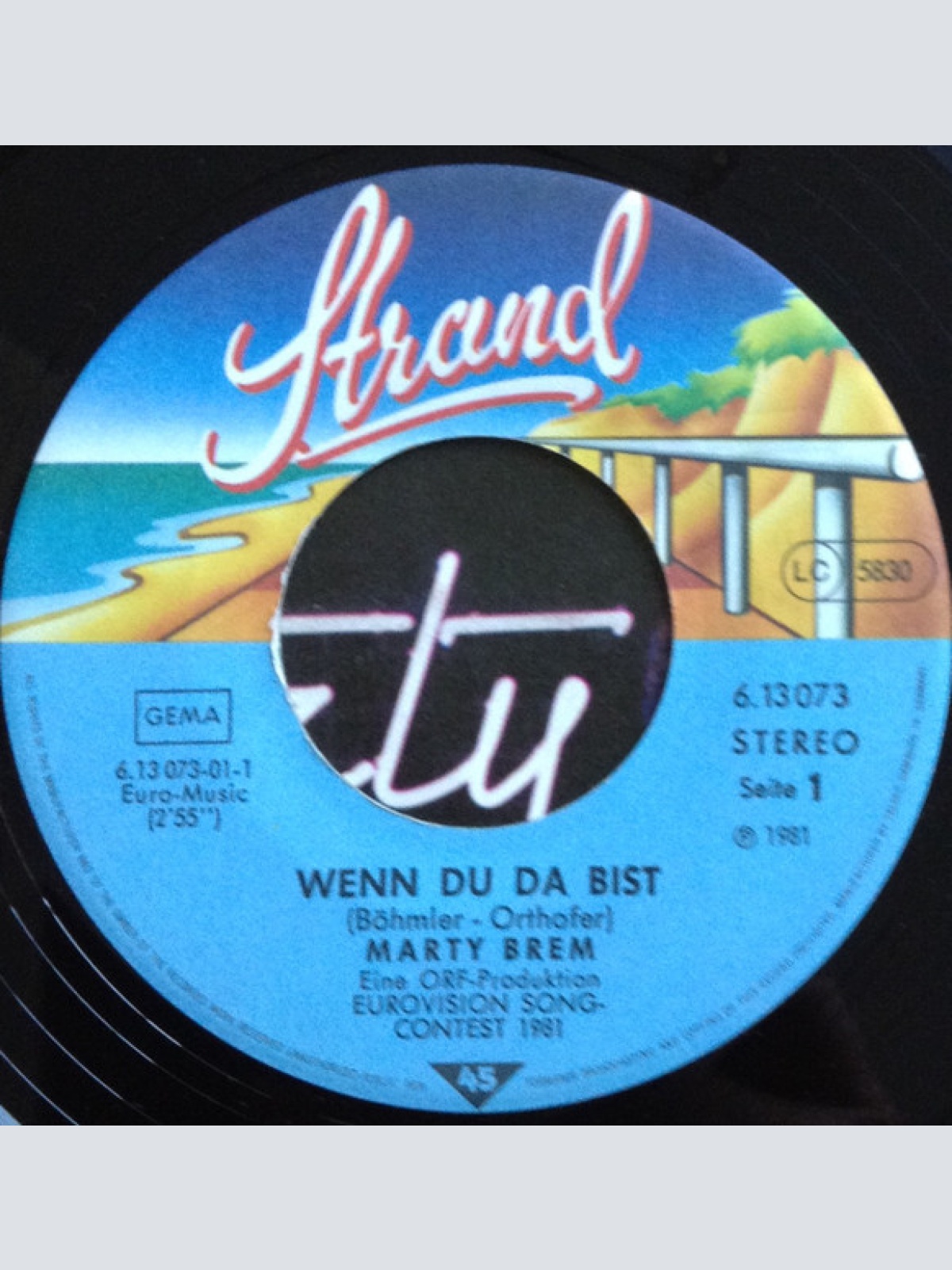 Vinyl / Marty Brem - Wenn Du Da Bist
