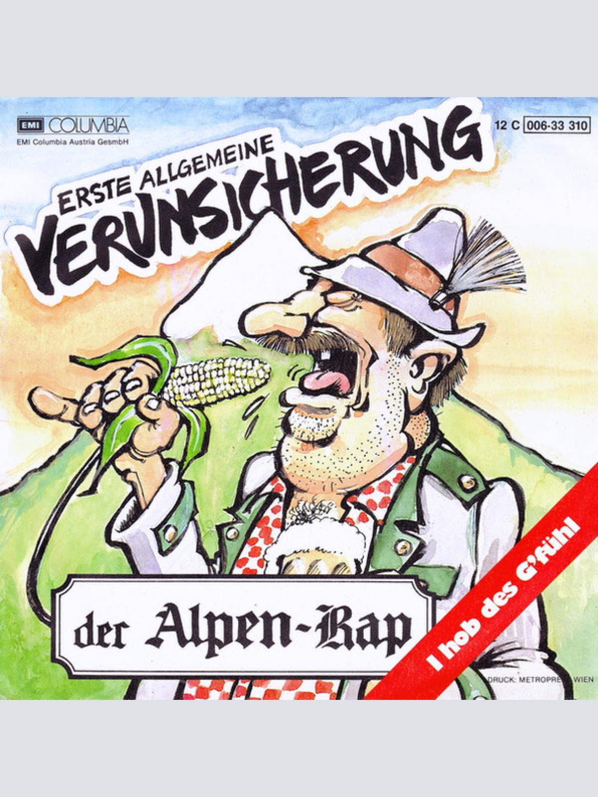 Vinyl / Erste Allgemeine Verunsicherung* - Der Alpen-Rap
