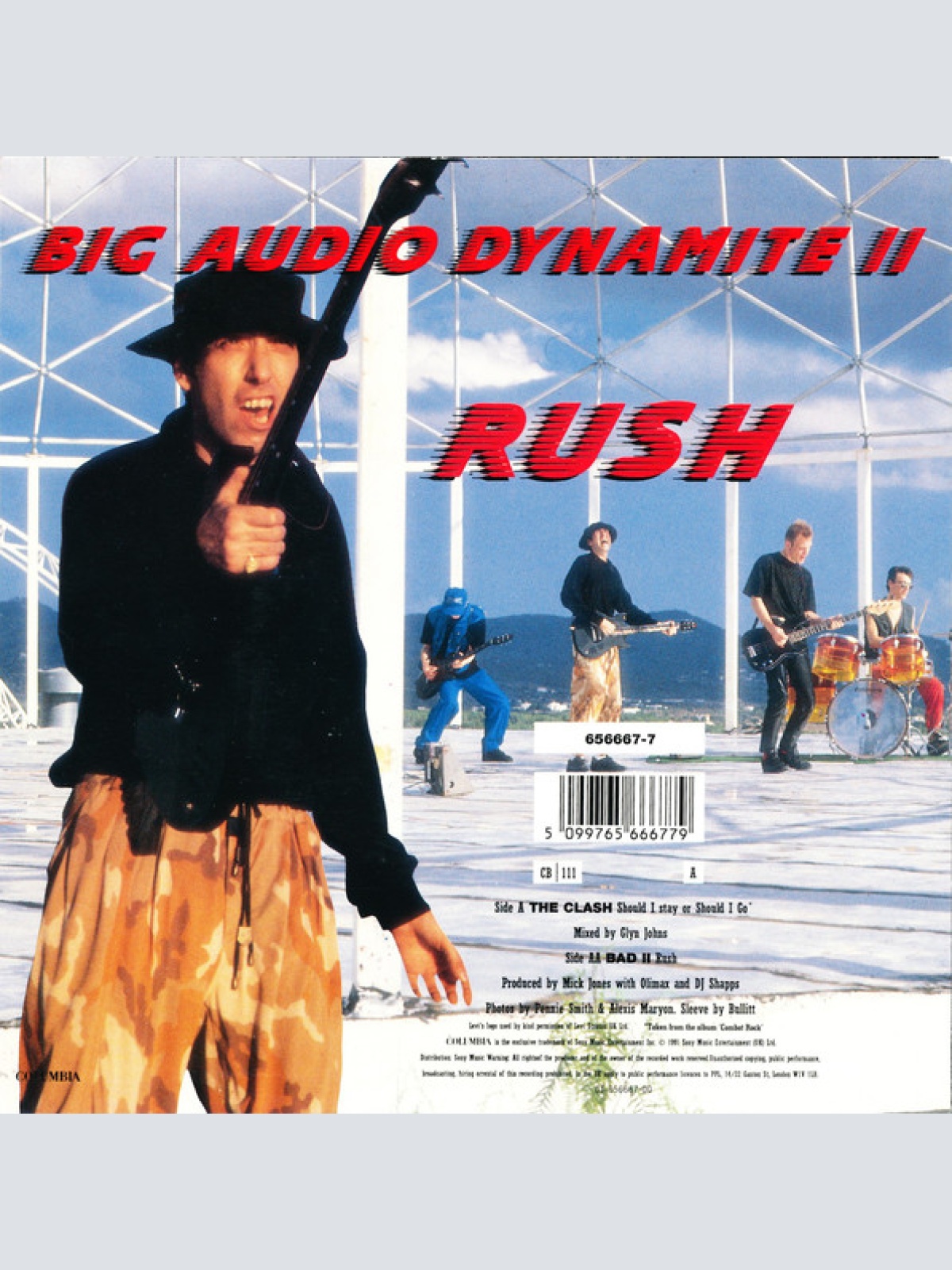 Vinyl / The Clash / BAD II* - Should I Stay Or Should I Go / Rush