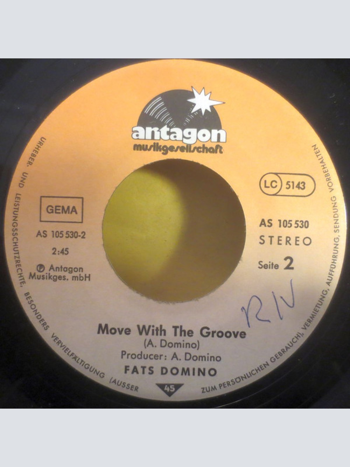 Vinyl / Fats Domino - Shame On You