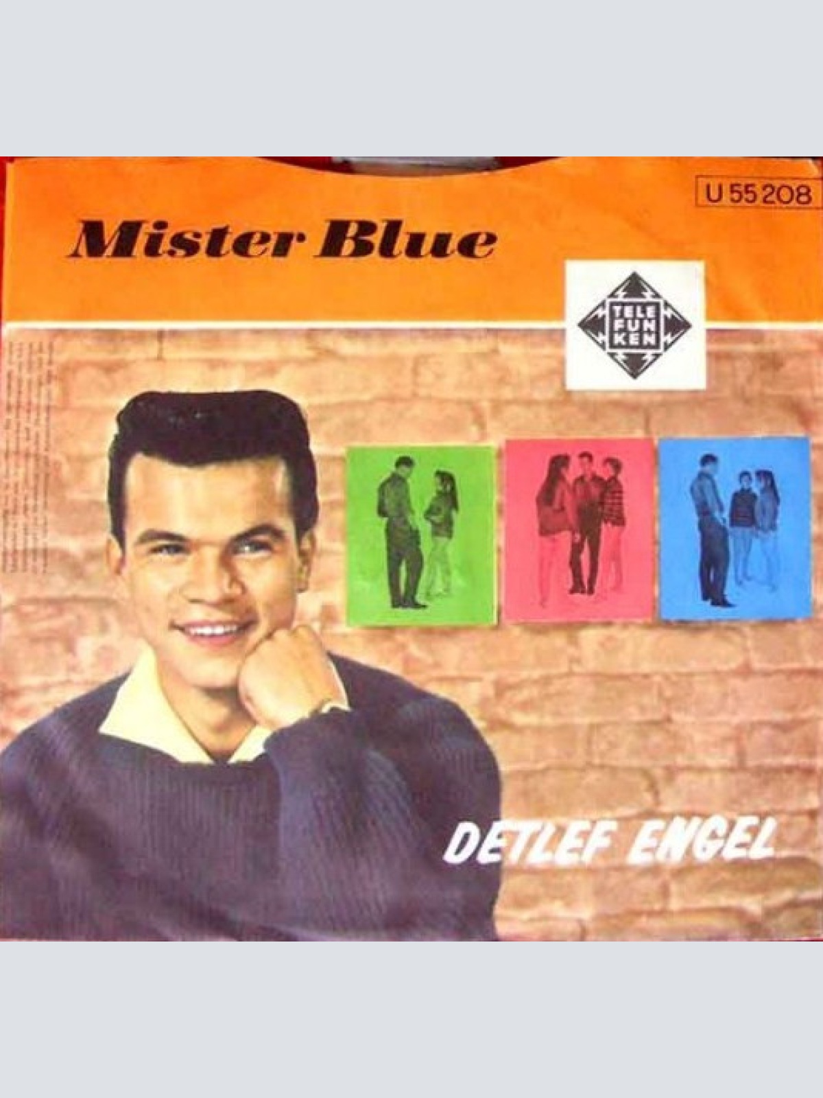 Vinyl / Detlef Engel - Mister Blue / Junges Glück