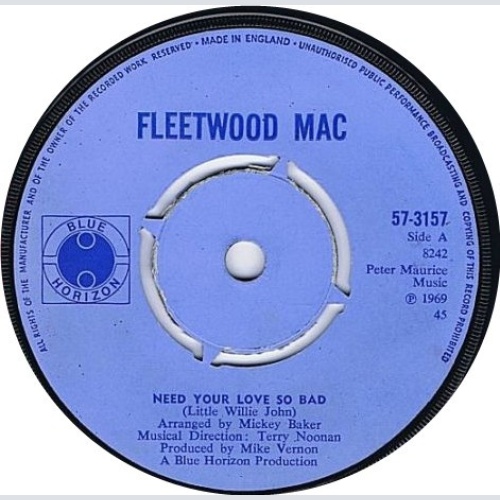 Vinyl / Fleetwood Mac - Need Your Love So Bad