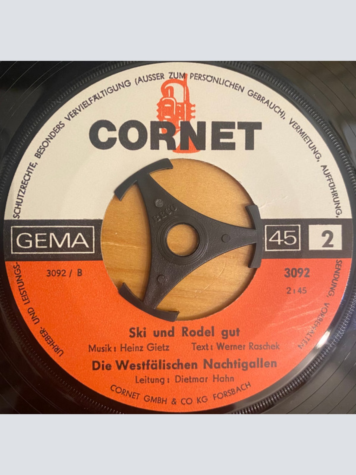 Vinyl / Die Westfälischen Nachtigallen Leitung: Dietmar Hahn - Petersburger Schlittenfahrt