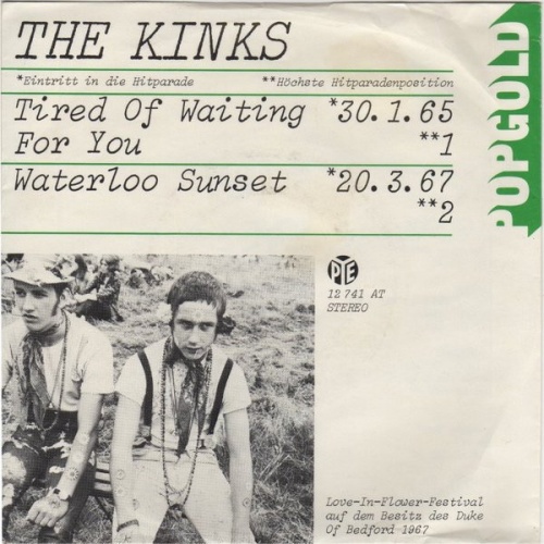 Vinyl / The Kinks - Tired Of Waiting For You / Waterloo Sunset