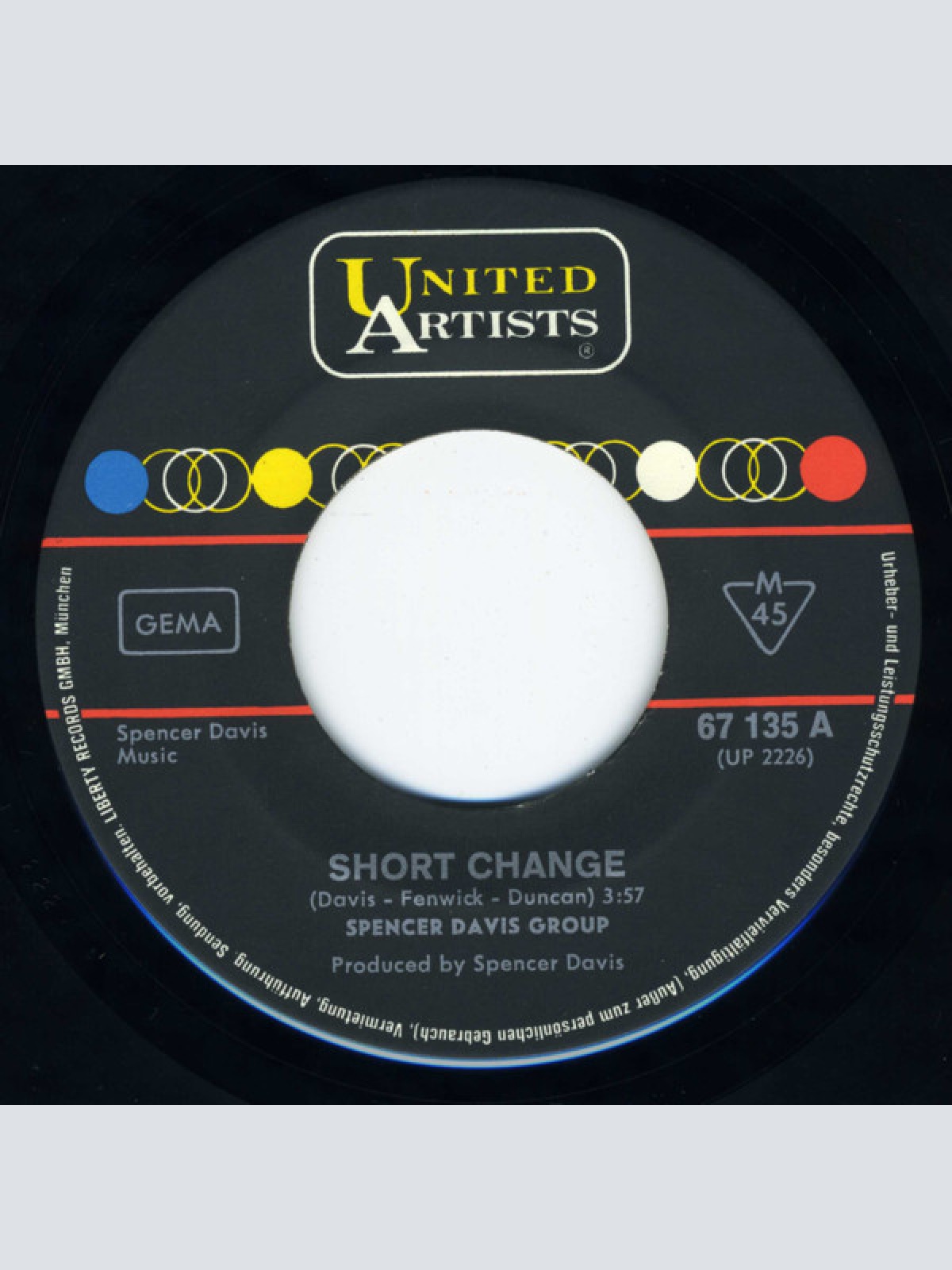 Vinyl / Spencer Davis Group* - Short Change / Picture Of Heaven