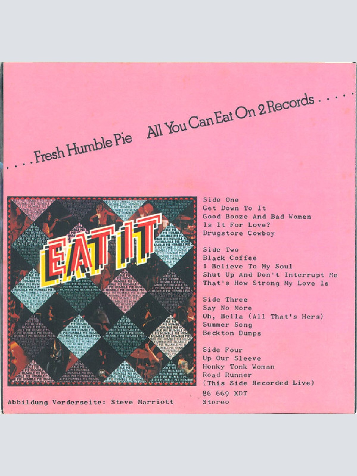 Vinyl / Humble Pie - Shut Up And Don't Interrupt Me