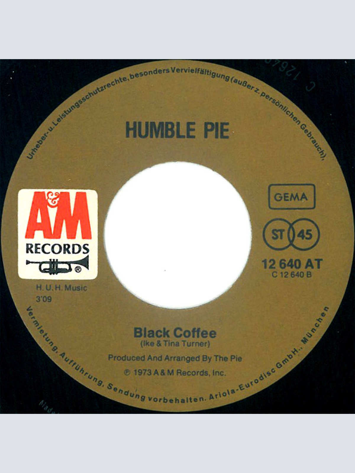 Vinyl / Humble Pie - Shut Up And Don't Interrupt Me
