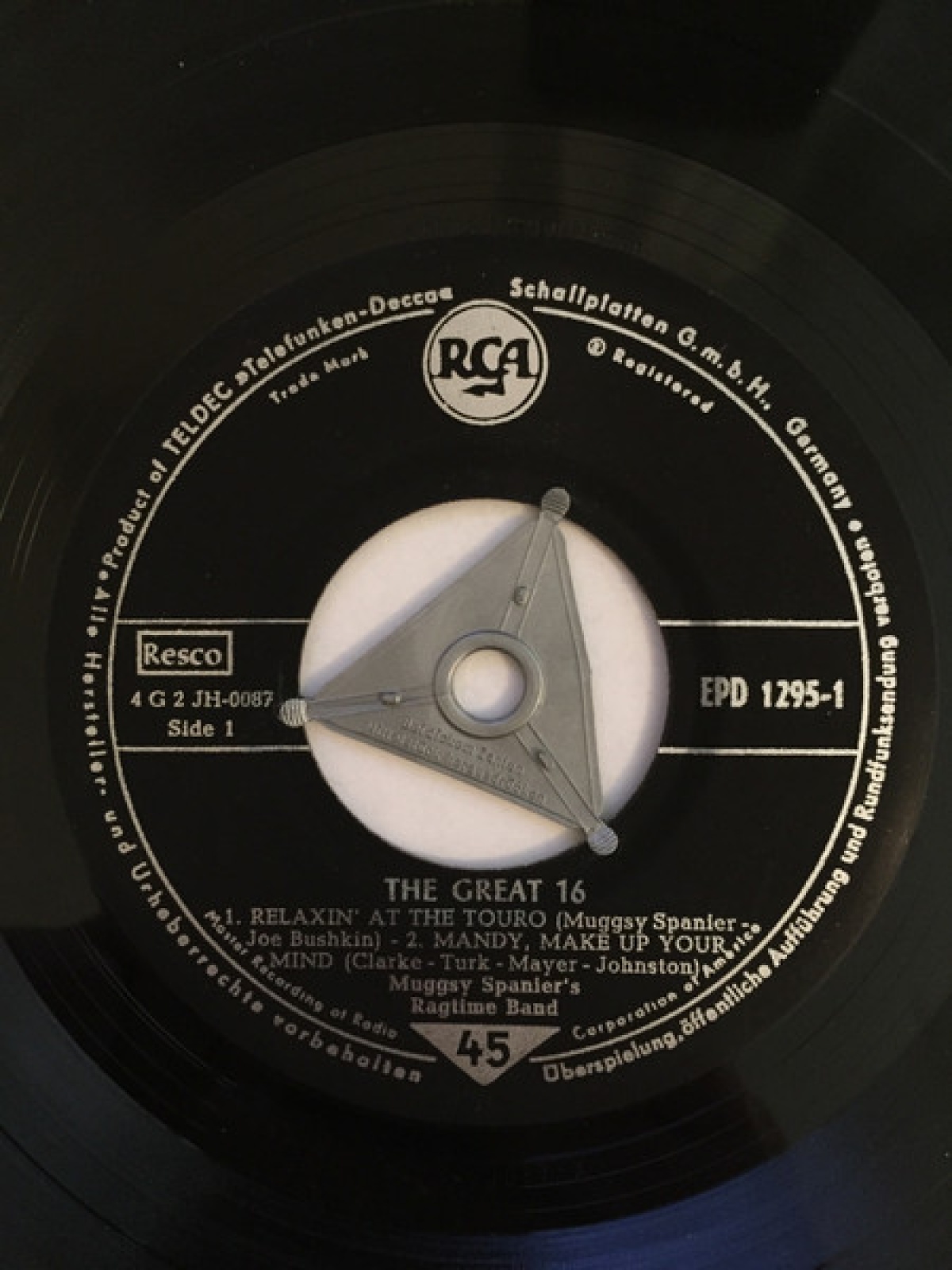 Vinyl / Muggsy Spanier's Ragtime Band - The Great 16! Part 1
