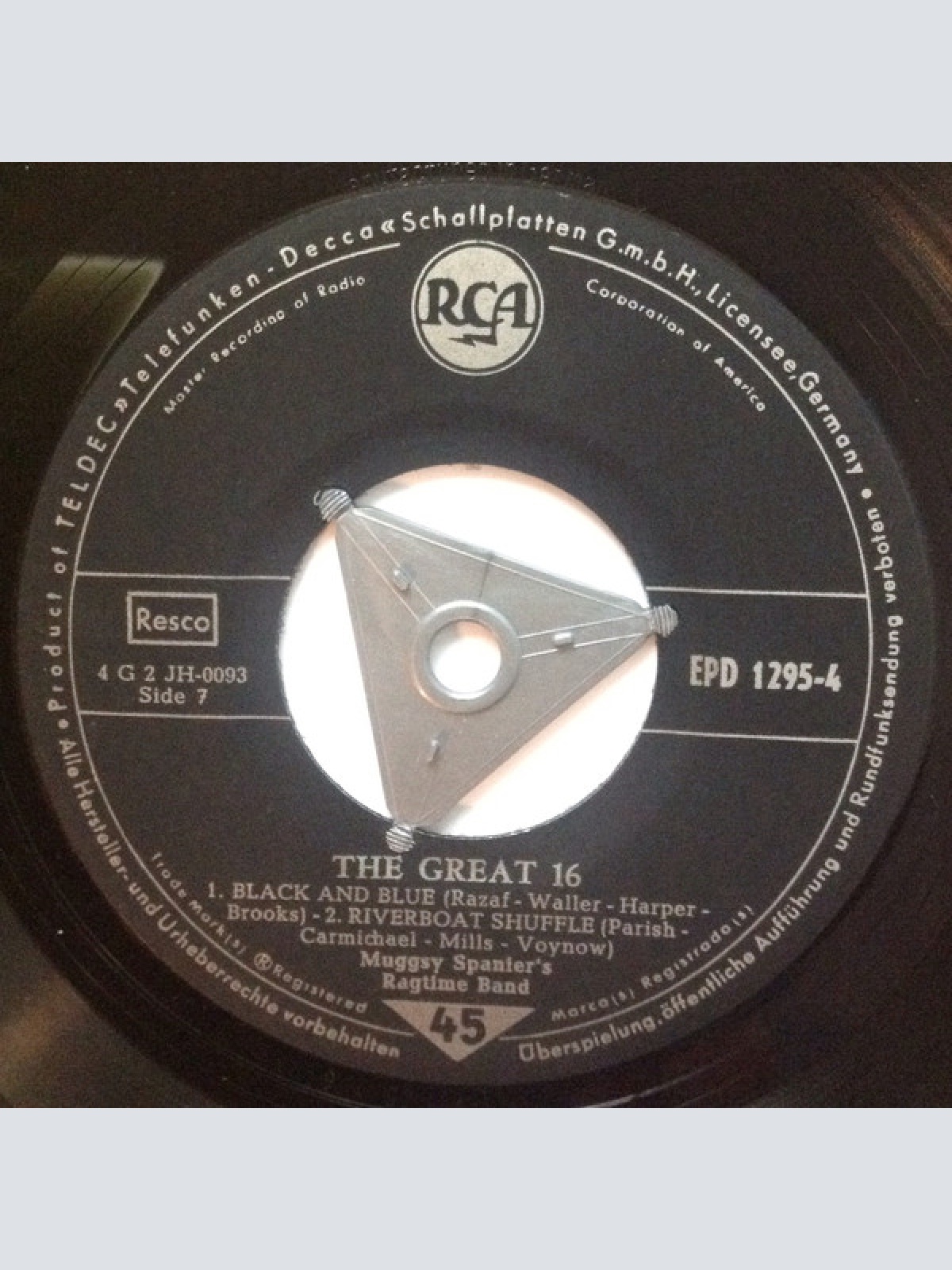 Vinyl / Muggsy Spanier's Ragtime Band - The Great 16! Part 4