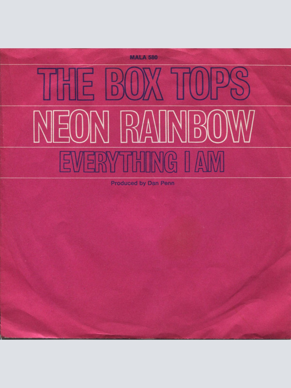 Vinyl / The Box Tops* - Neon Rainbow