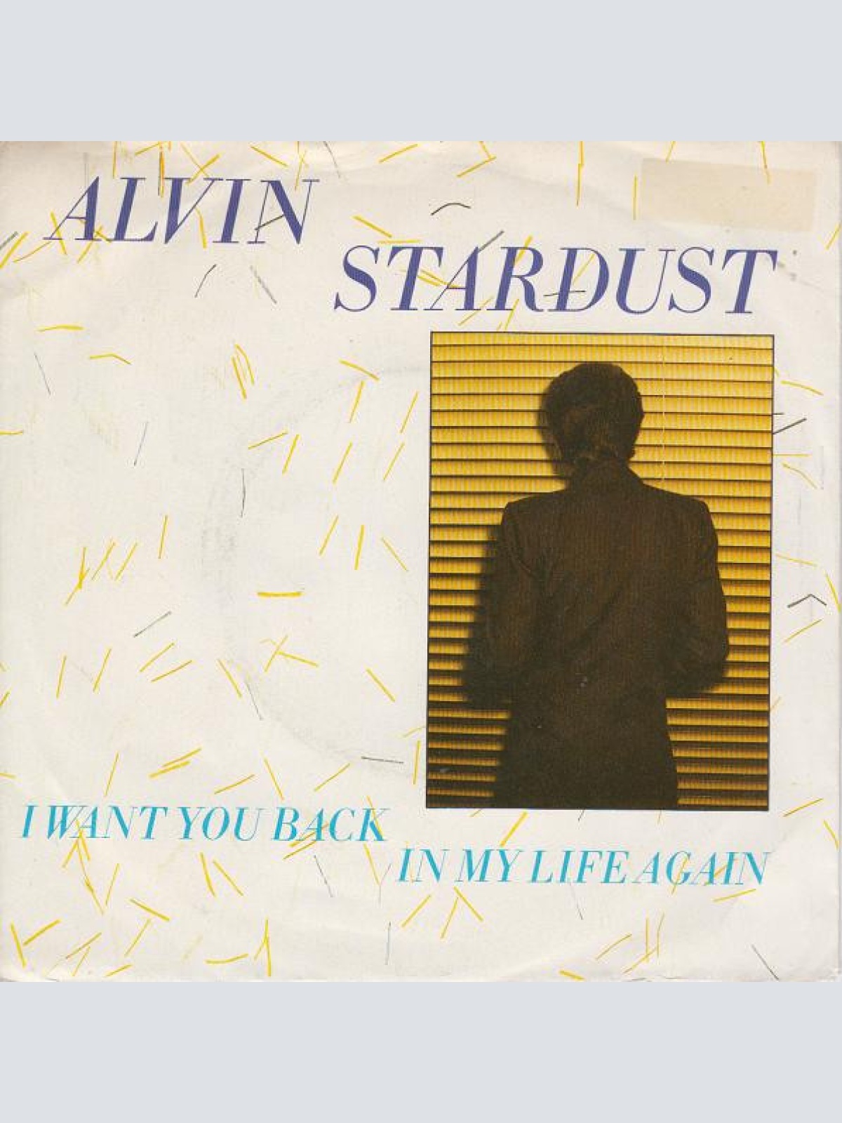 Vinyl / Alvin Stardust - I Want You Back In My Life Again