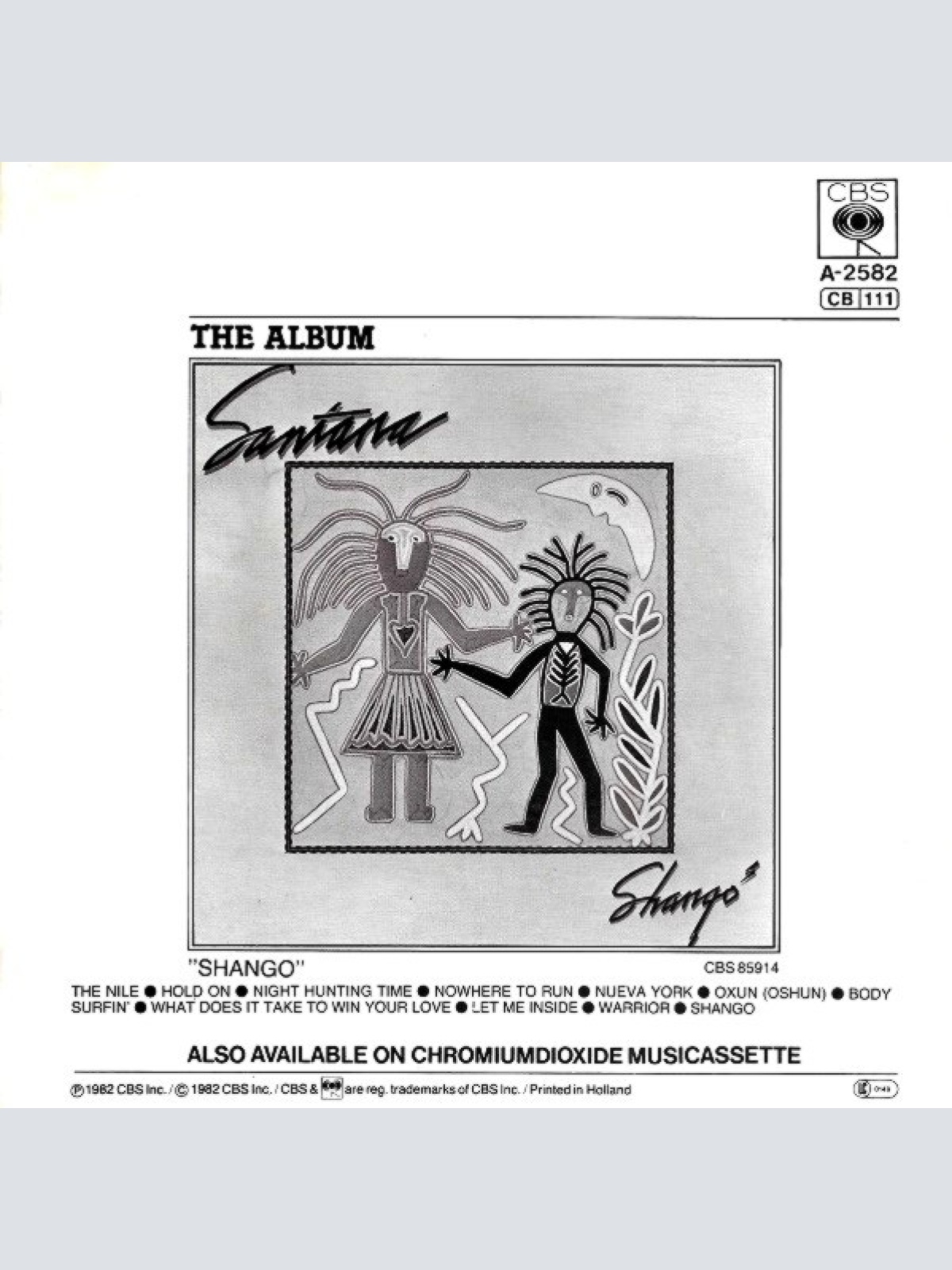 Vinyl / Santana - Hold On