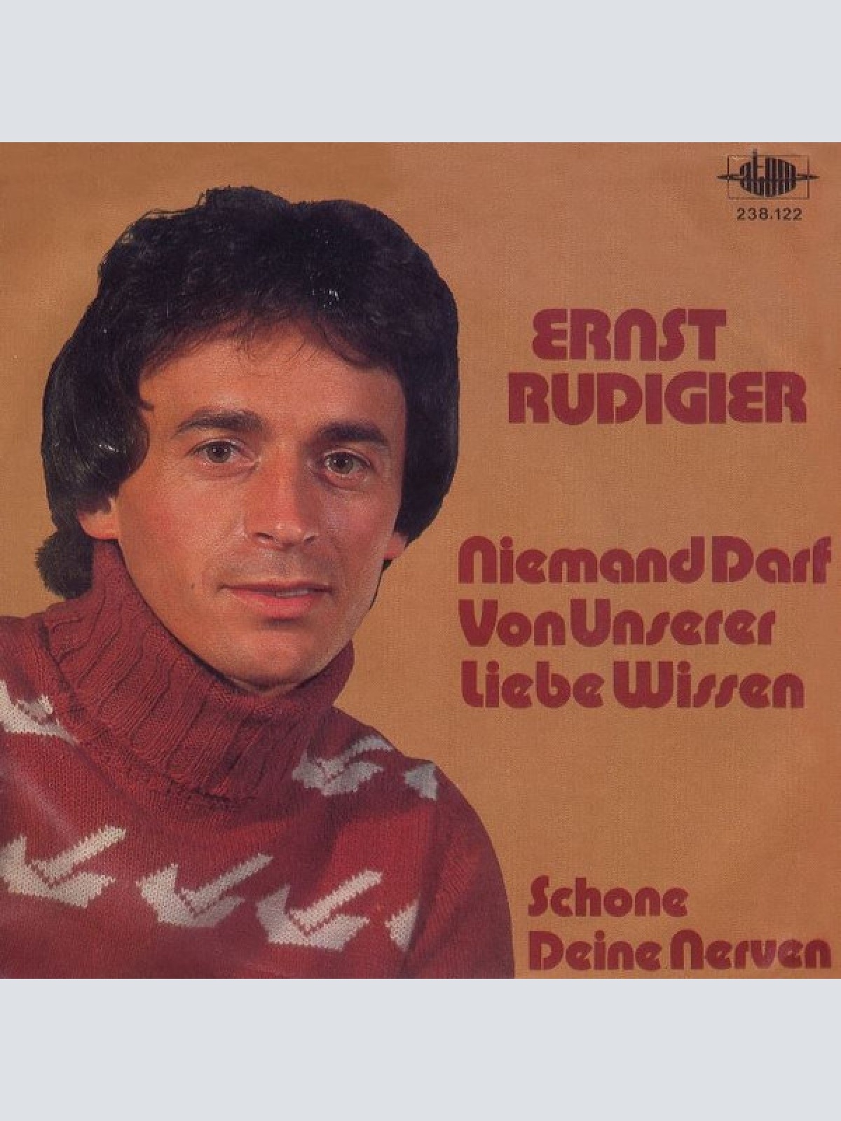 Vinyl / Ernst Rudigier - Niemand Darf Von Unserer Liebe Wissen