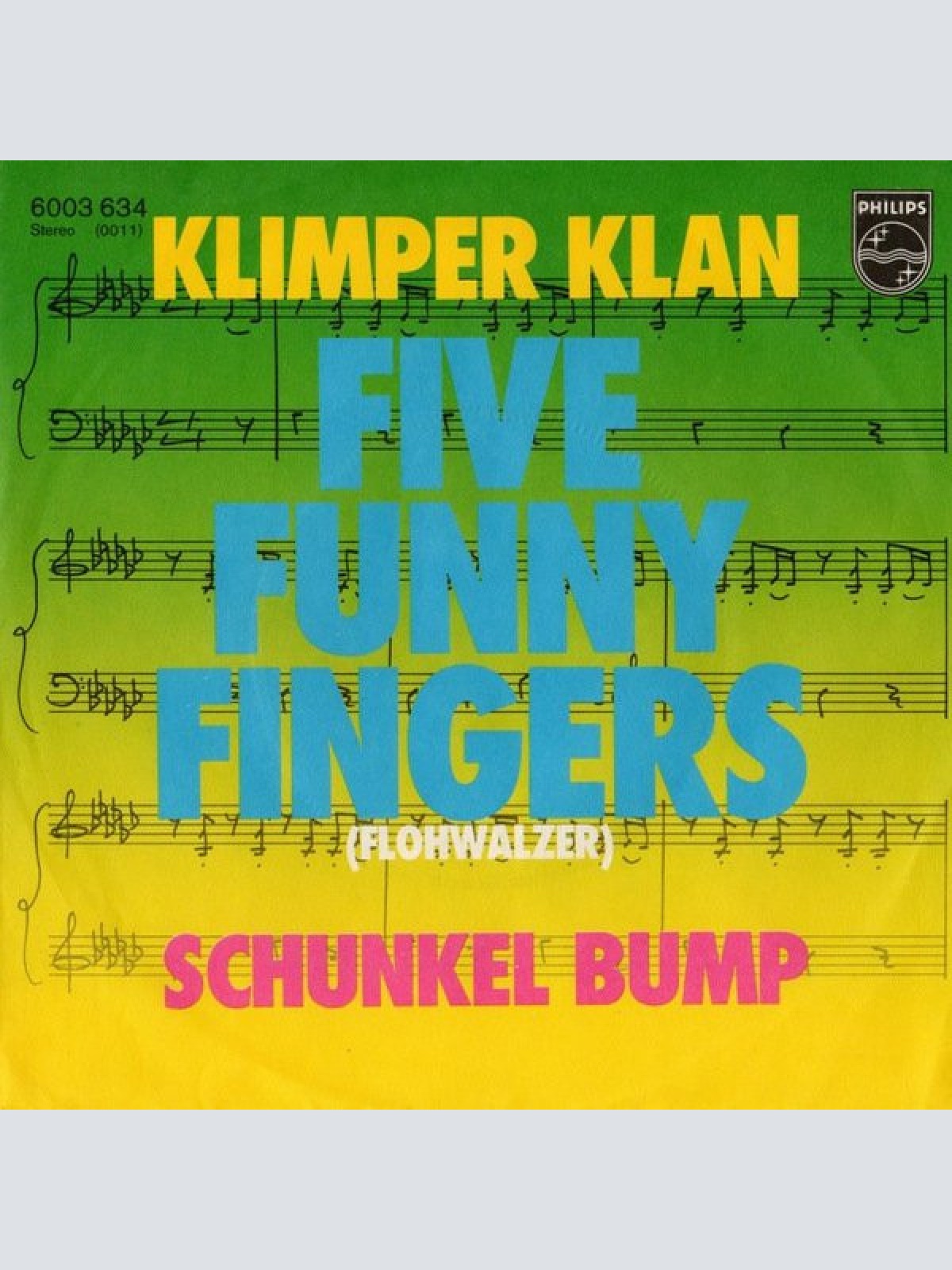 Vinyl / Klimper Klan - Five Funny Fingers (Flohwalzer)