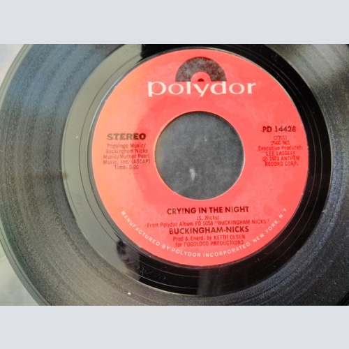 Vinyl / Buckingham Nicks - Crying In The Night