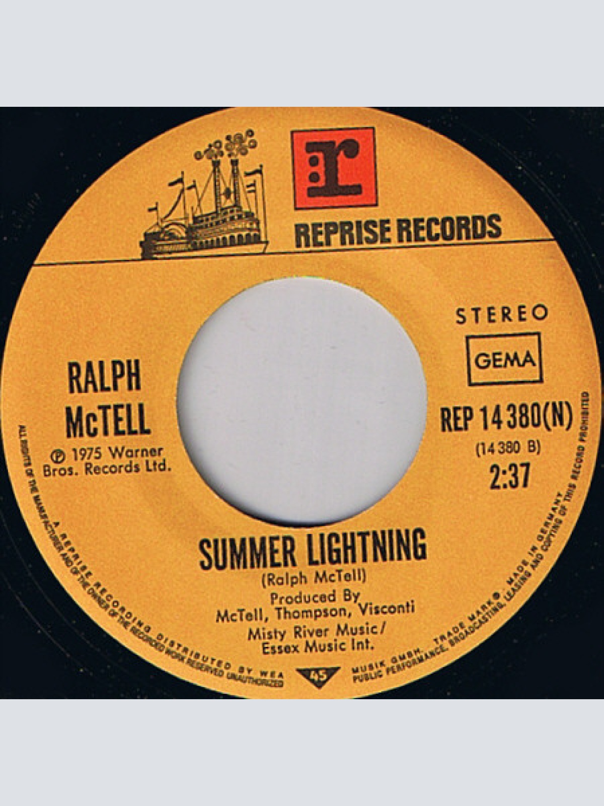 Vinyl / Ralph McTell - Streets Of London