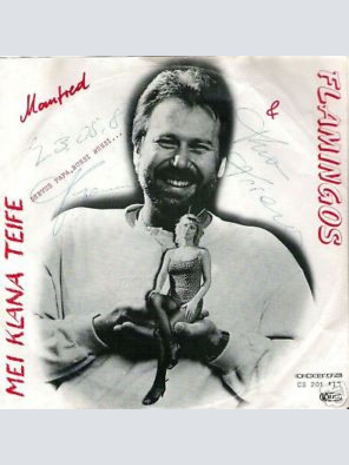 Vinyl / Manfred & Flamingos - Mein klana Teife