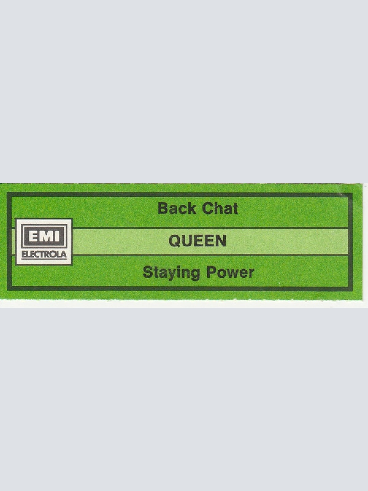 Vinyl / Queen - Back Chat