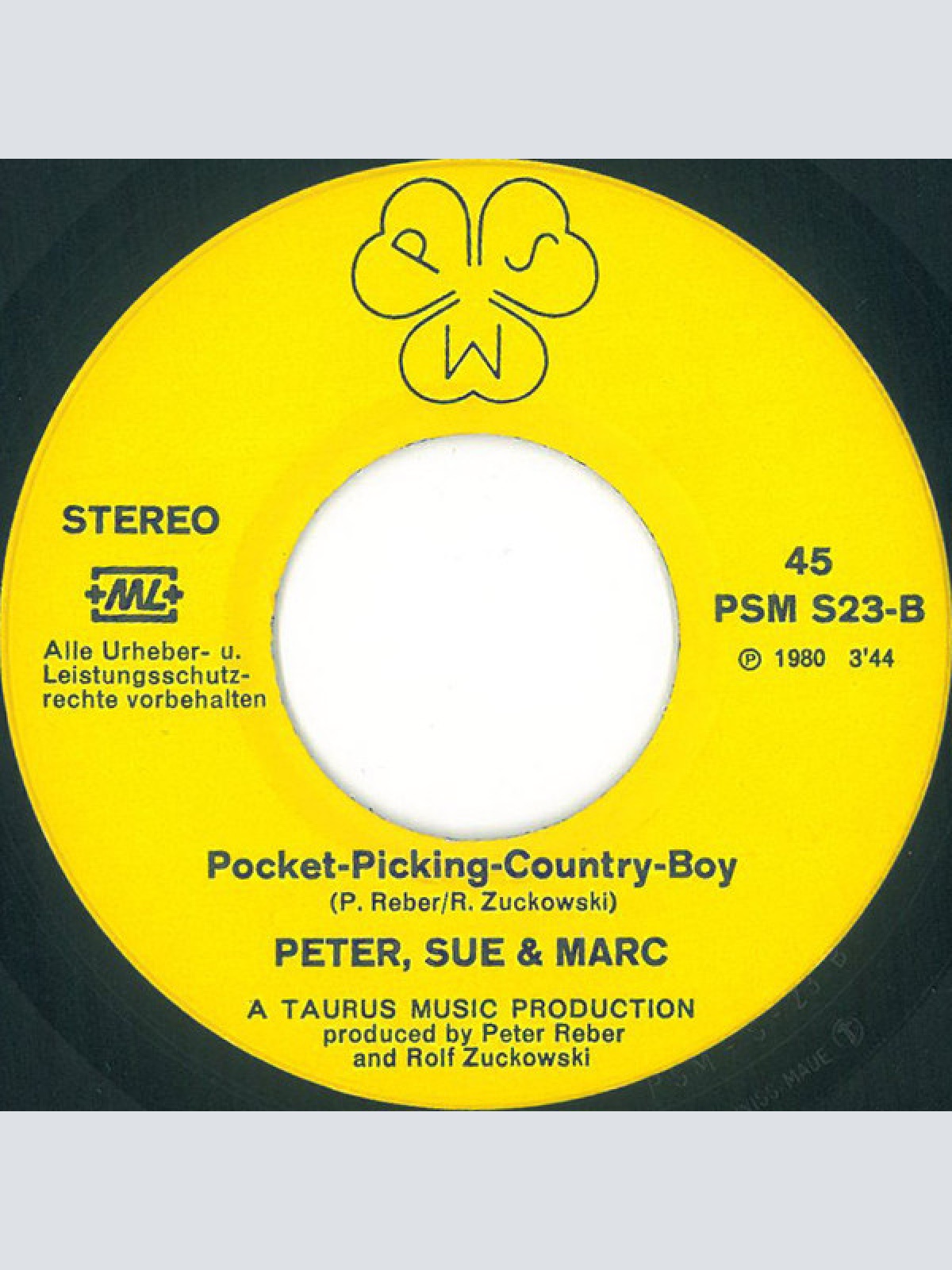 Vinyl / Peter, Sue & Marc - Ciao Amico