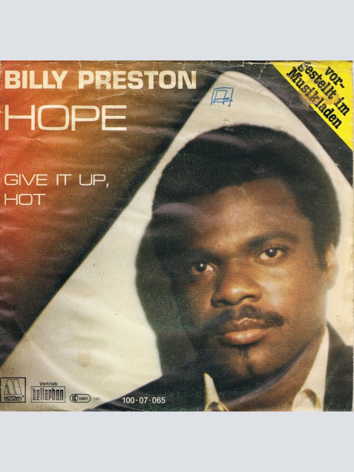 Vinyl / Billy Preston - Hope