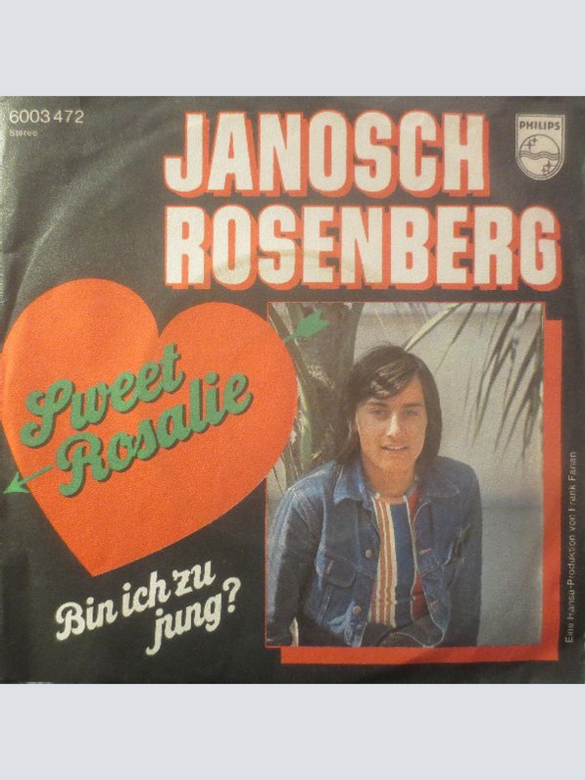 Vinyl / Janosch Rosenberg - Sweet Rosalie