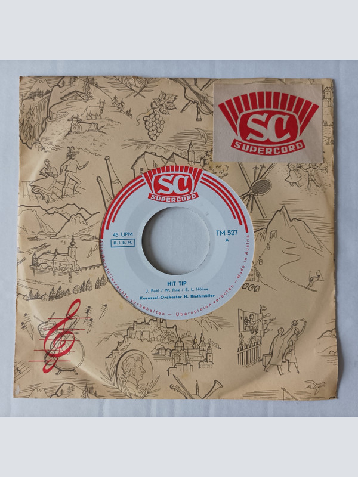 Vinyl / Karussel-Orchester Heinrich Riethmüller - Karussel-Orchester Heinrich Riethmüller