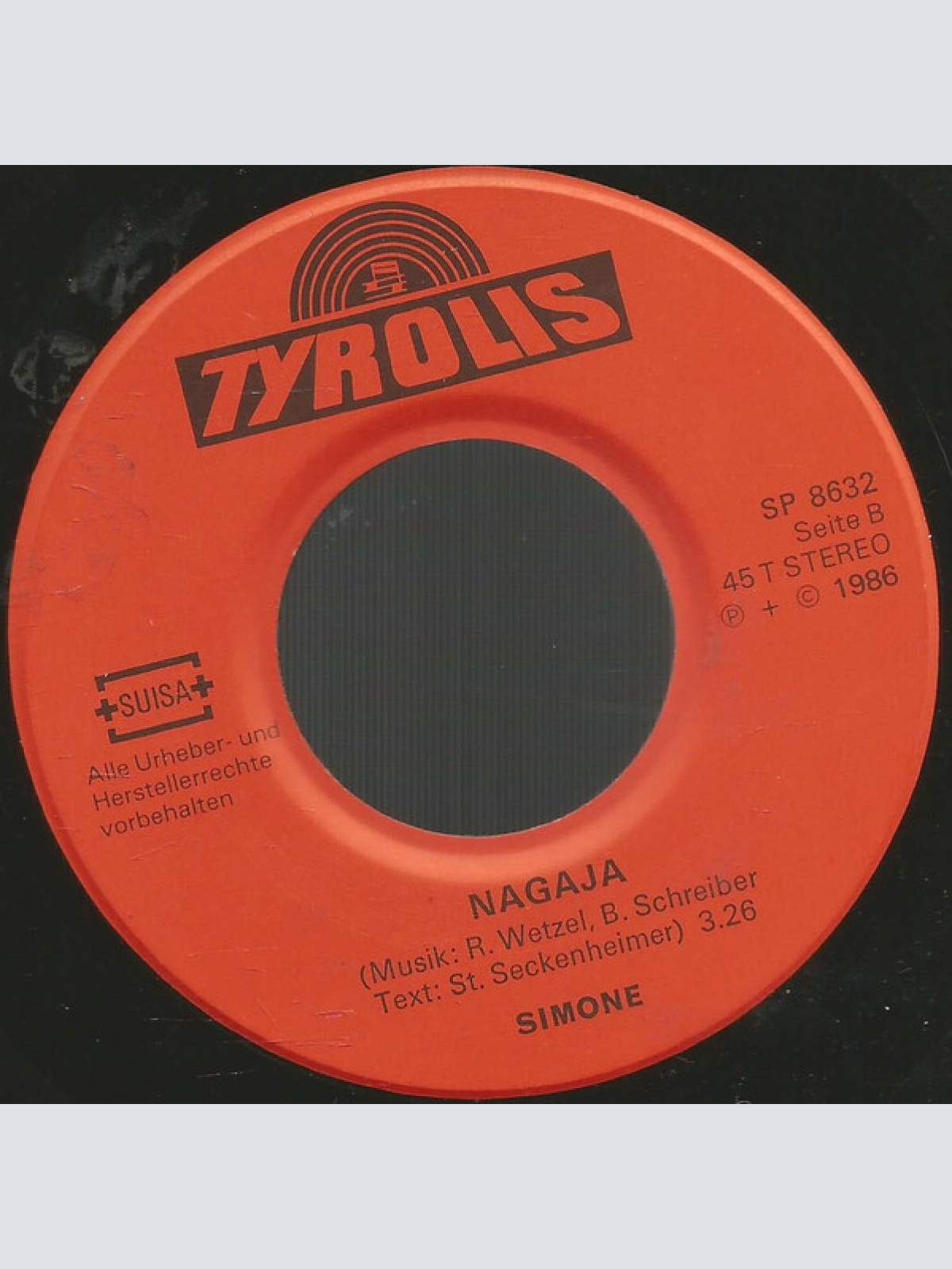 Vinyl / Simone (222) - Denk Amol Nach