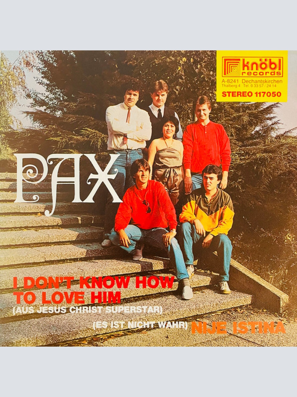 Vinyl / Pax (18) - I Don't Know How To Love Him