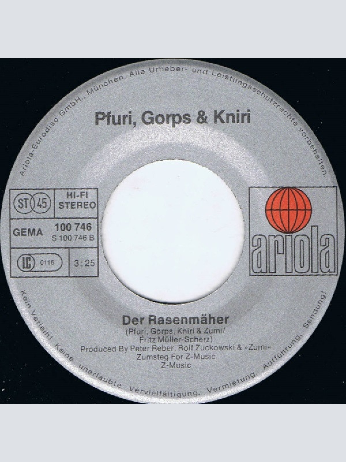 Vinyl / Pfuri, Gorps & Kniri - Camping