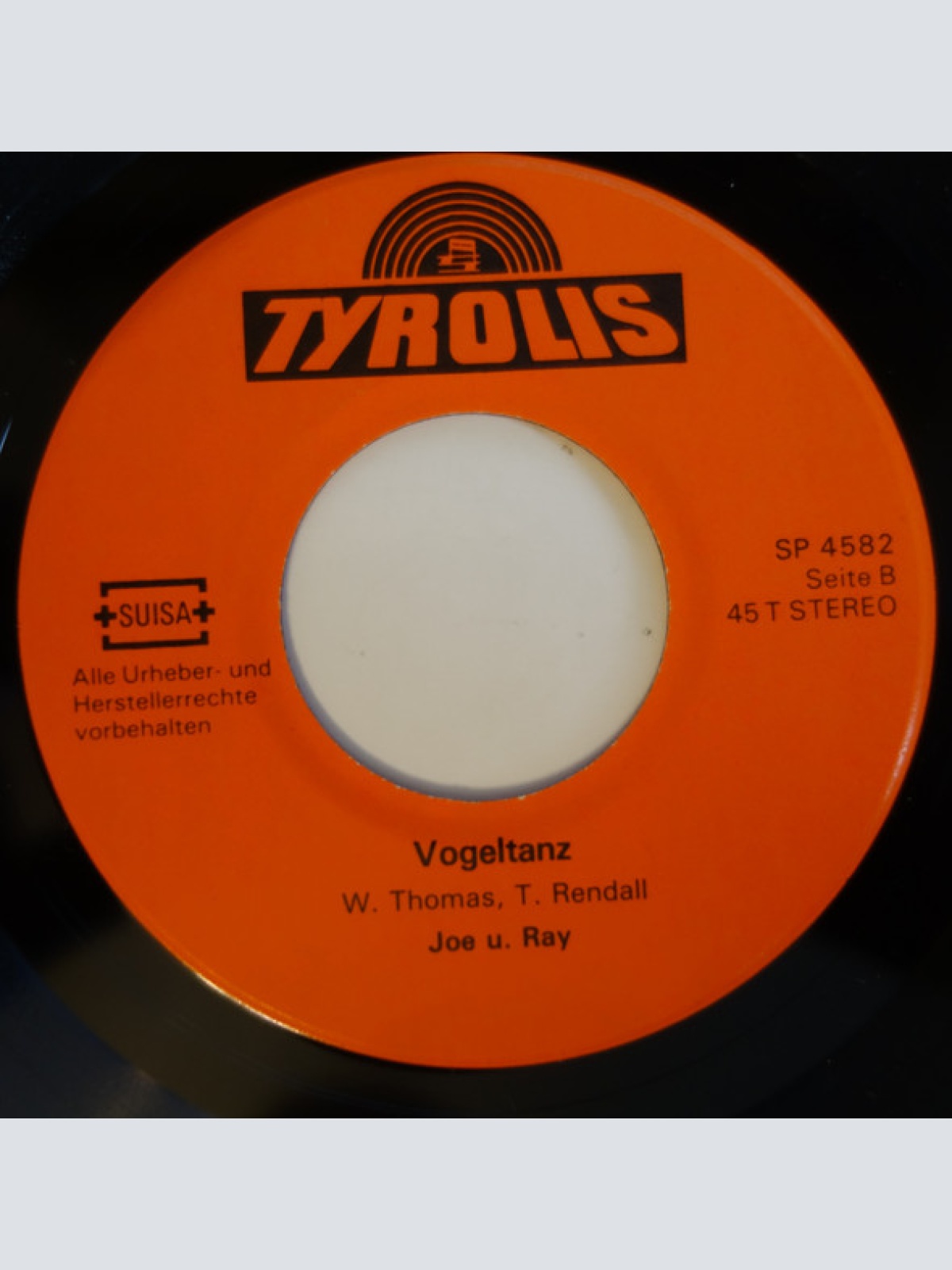 Vinyl / Joe & Ray - Franz Klammer Song