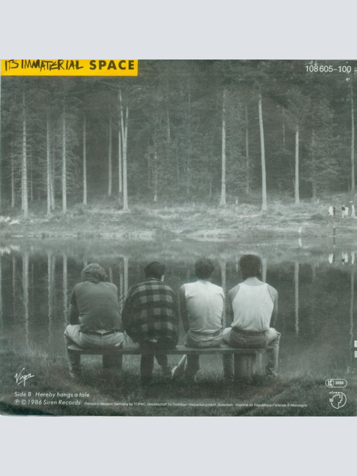 Vinyl / It's Immaterial - Space
