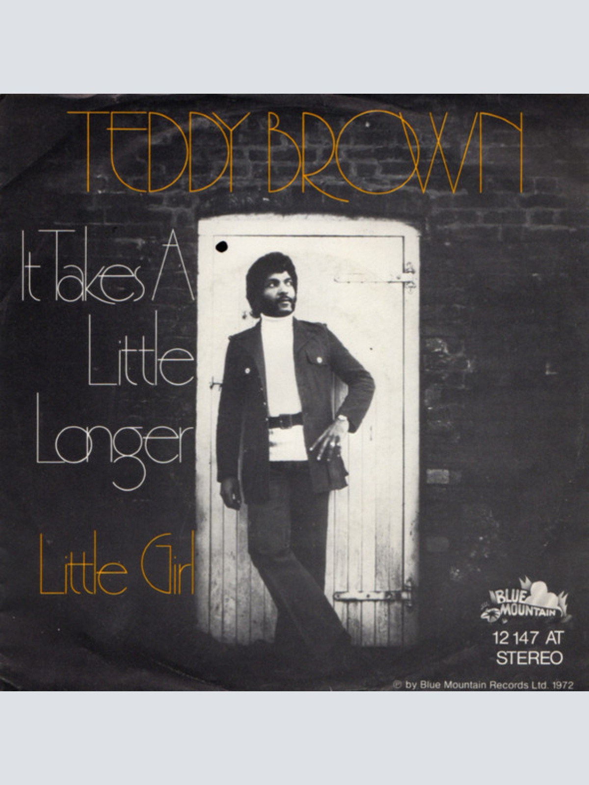 Vinyl / Teddy Brown (3) - It Takes A Little Longer / Little Girl