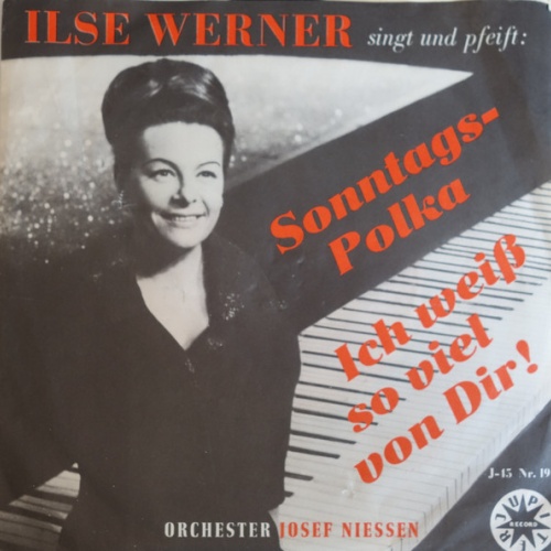 Vinyl / Ilse Werner - Sonntags-Polka